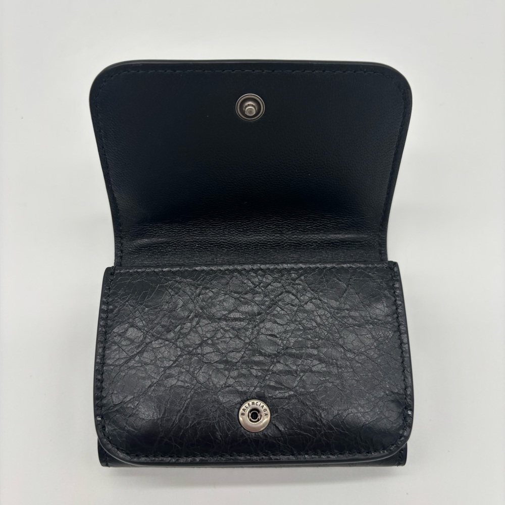 Balenciaga Le Cagole Mini Leather Wallet - Picture 7 of 14